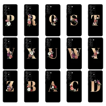 Za Samsung Galaxy S21 | S21+ | S21 Ultra 5G Primeru Nazaj S21 S 21 plus Telefon Kritje Silikon tpu črno primeru Smešno ime po Meri Pismo